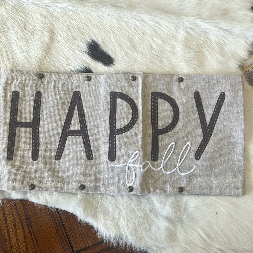 Fall Pillow Wrap